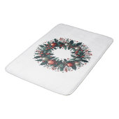 Tapis De Bain Wreath de Noël (Angle)