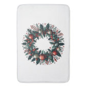 Tapis De Bain Wreath de Noël (devant Vertical)