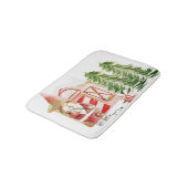 Tapis De Bain XMAS Gnome Design 2 (Angle)