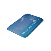 Tapis De Bain Yachting dans le bleu (Angle)
