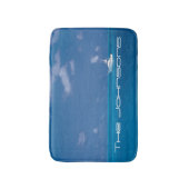 Tapis De Bain Yachting dans le bleu (Devant (Vertical))