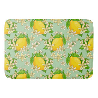 Tapis De Bain yellow lemons