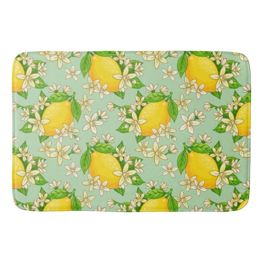 Tapis De Bain yellow lemons (Devant)
