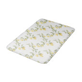 Tapis De Bain Yellow Lemons Fruit   (Angle)