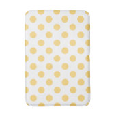 Tapis De Bain Yellow polkadots (Devant (Vertical))