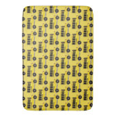 Tapis De Bain Yellow School Bus Print Bus Driver Teacher (devant Vertical)