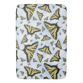 Tapis De Bain Yellow Swallowtail Butterflies Blue Sky Custom (devant Vertical)