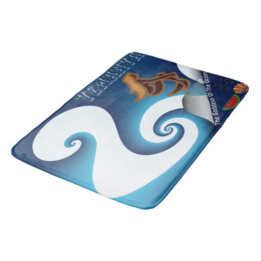 Tapis De Bain Yemanya Déesse de l'Océan (Angle)