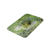Tapis De Bain Yeux de grenouille dans un étang (Angle)