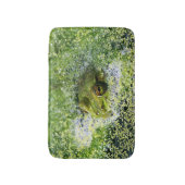 Tapis De Bain Yeux de grenouille dans un étang (Devant (Vertical))