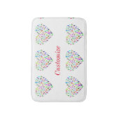 Tapis De Bain Yoga Pose Coeurs Thunder_Cove (Devant (Vertical))