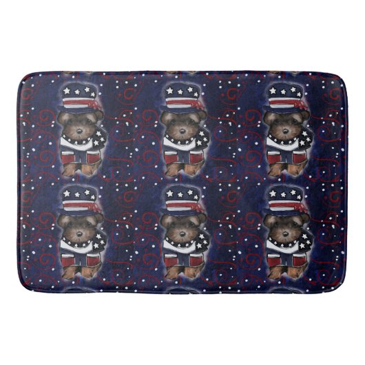 Tapis De Bain Yorkie Poo (Devant)