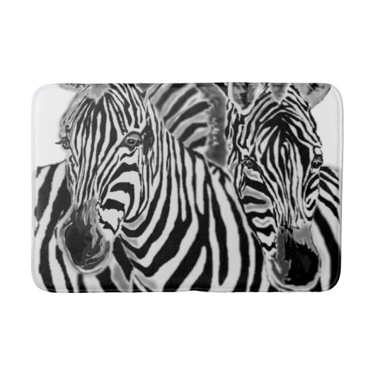 Tapis De Bain Zebra Bath Mat (Devant)