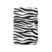 Tapis De Bain Zebra Print Bath Mat (Devant (Vertical))