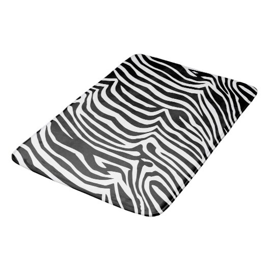 Tapis De Bain Zebra skin motif (Angle)
