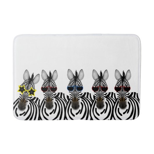 Tapis De Bain Zebras Bathmat (Devant)