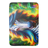 Tapis De Bain Zèbre (devant Vertical)