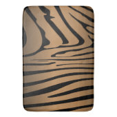 Tapis De Bain Zesty Zebra Brown (devant Vertical)
