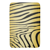 Tapis De Bain Zesty Zebra Yellow (devant Vertical)