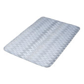 Tapis De Bain Zigzag bleu clair (Angle)