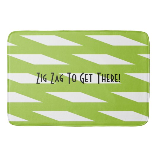 Tapis De Bain Zigzag Mat (Devant)