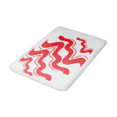 Tapis De Bain "Zigzag moderne Motif Bathmat - Gras géométrique (Angle)