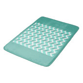 Tapis De Bain ZigZag vert (Angle)