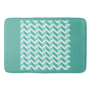 Tapis De Bain ZigZag vert