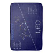 Tapis De Bain Zodiac Constellation Leo (devant Vertical)