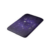 Tapis De Bain Zodiac Purple Aries | Horoscope d'astrologie cosmi (Angle)