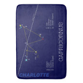 Tapis De Bain Zodiaque Capricornus (devant Vertical)