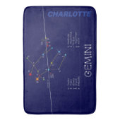 Tapis De Bain Zodiaque Gemini (devant Vertical)