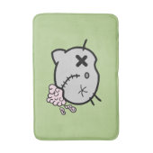 Tapis De Bain Zombie Kitty (Devant (Vertical))