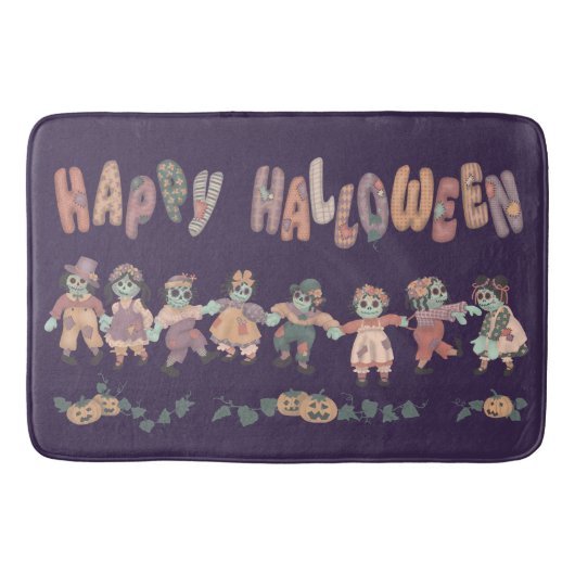 Tapis de bain Zombie Poupée de chiffon (Devant)