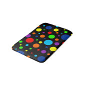 Tapis De Bain Zones Arc-en-ciel foncé (Angle)