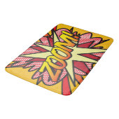 Tapis De Bain ZOOM Fun Retro Comic Book Pop Art (Angle)