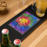 Tapis De Bar Barre ou Bat mitzvah coloré<br><div class="desc">Barre ou Bat mitzvah Colorful, Mat de barre en PVC moulé Personnalisez en supprimant le texte modifiable et en ajoutant le vôtre. Choisissez votre style de police, votre couleur et votre taille préférés. Tous les éléments de conception peuvent être édités et transférés vers d'autres produits Zazzle. Mazel Tov ! Style...</div>