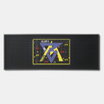 Tapis De Bar Barre ou jeu de Bat mitzvah activé<br><div class="desc">Barre ou Bat mitzvah Jeu On, Mat de barre en PVC moulé Personnalisez en supprimant le texte modifiable et en ajoutant le vôtre. Choisissez votre style de police, votre couleur et votre taille préférés. Tous les éléments de conception peuvent être édités et transférés vers d'autres produits Zazzle. Mazel Tov !...</div>