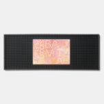 Tapis De Bar Bat mitzvah Pinkish Bar Mat<br><div class="desc">Barre ou Bat mitzvah moulé PVC Bar Mat, Pinkish Personnalisez en supprimant le texte modifiable et en ajoutant le vôtre. Choisissez votre style de police, votre couleur et votre taille préférés. Tous les éléments de conception peuvent être édités et transférés vers d'autres produits Zazzle. Mazel Tov ! Style : Mat...</div>