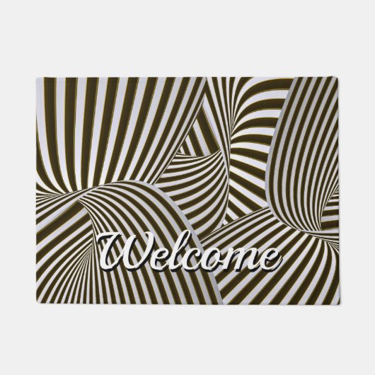Tapis de bienvenue 3D Twists (Devant)