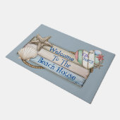 Tapis de Bienvenue à la Maison de Plage (Incliné)