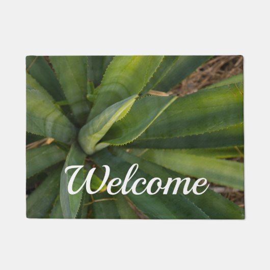 Tapis de bienvenue à l'Aloe Vera (Devant)