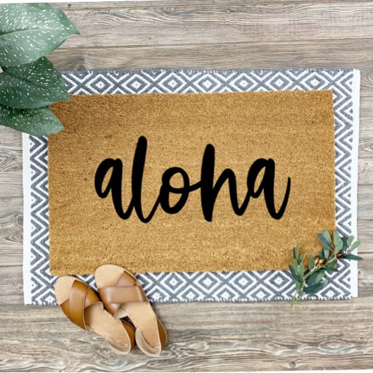 Tapis de bienvenue Aloha