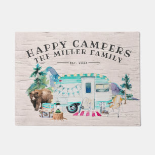 Tapis de bienvenue au nom de la famille Joyeux C