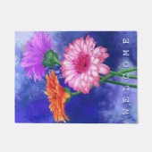 Tapis de bienvenue aux Gerbera Daisies (Devant)