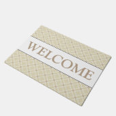 Tapis de bienvenue beige (Incliné)