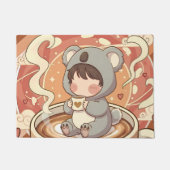 Tapis de bienvenue Chibi Koala Adventure (Devant)