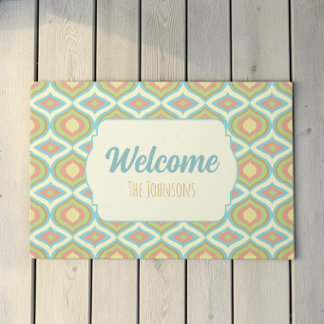 Tapis de bienvenue danois pastel Ogee Rétro 70