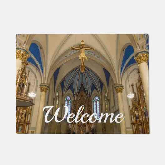 Tapis de bienvenue de l'autel de St Pierre (Devant)