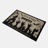 Tapis de bienvenue de Zombie Rising (Incliné)